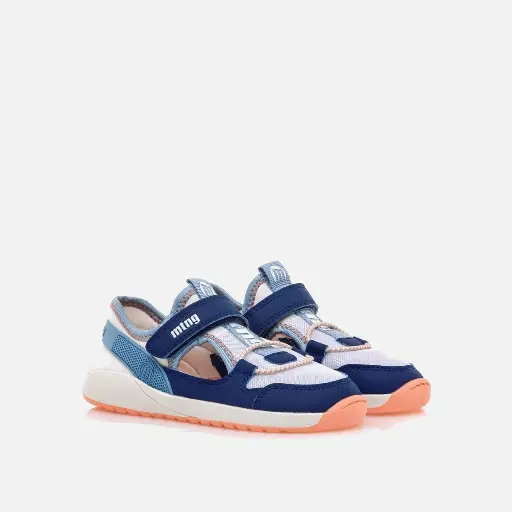 Zapatillas cangrejeras Mustang - Mesh Azul