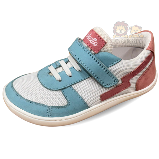 Zapatillas Chetto - Blanco/Turquesa