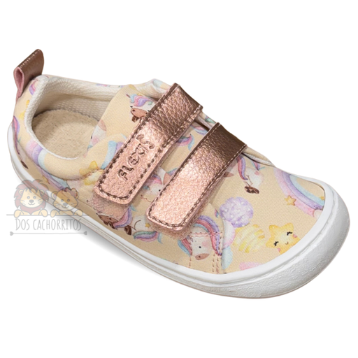 Zapatillas lona FlexiNens - New Unicornio