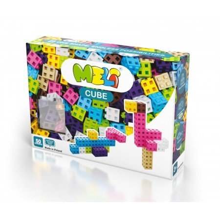 Bloques MELI Cube Pastel 50 piezas