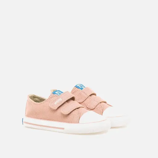 Zapatillas Mustang respetuosas - Lona rosa baby