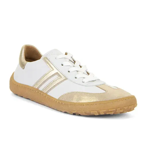Zapatillas Adulto Froddo Barefoot - FMotion White/Gold