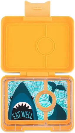 Yumbox - 3 compartimentos - Yellow+Shark