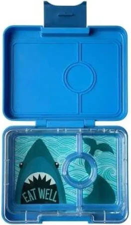 Yumbox - 3 compartimentos - Blue+Shark