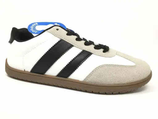 Zapatillas barefoot Adulto - Blanco/Navy 2