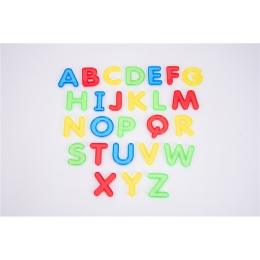 Tickit Letras mayúsculas translúcidas 26 u.
