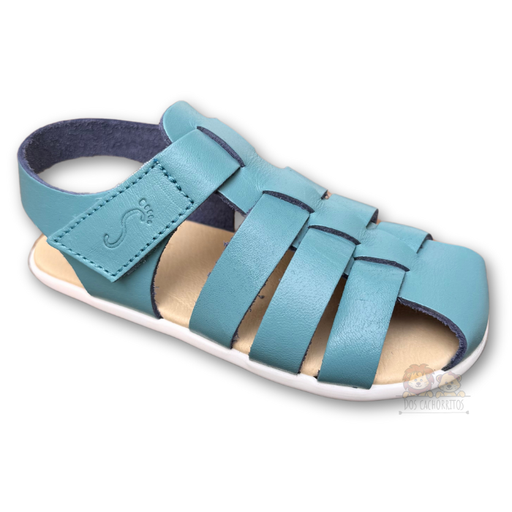 Sandalia cangrejera Flexi Nens - Aqua
