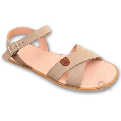 Sandalia Barefoot - Suede Salino Coqueflex