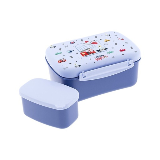 Tupper Hermético con Placa Refrigerante y Cajita - Tiny Motors