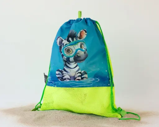 Mochila antiarena Cebra - Kiokids