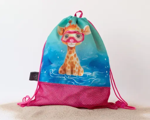 Mochila antiarena Jirafa - Kiokids