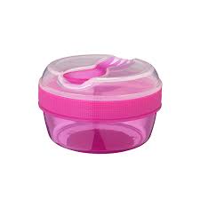 Caja Almuerzo con Tapa Refrigerante N'ice Cup - Purple