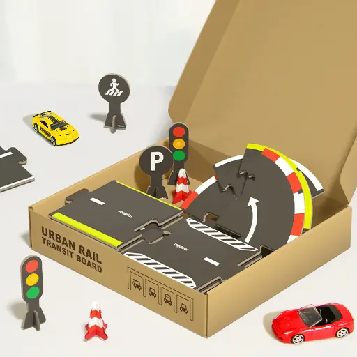 Puzle pista de carreras (38 piezas)