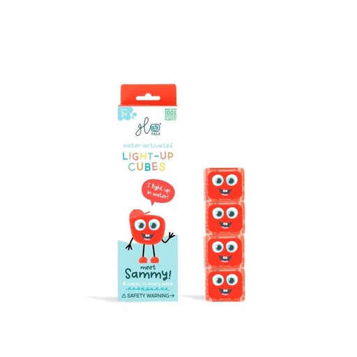 GloPals - Cubos de Luz - Rojo