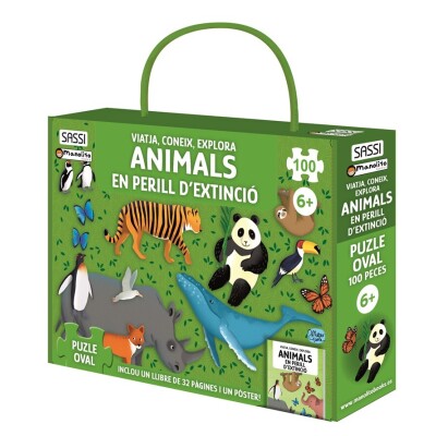 Puzzle Animals en perill d'extinció - Sassi 