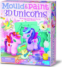 Mould & Paint - Unicornios 3D