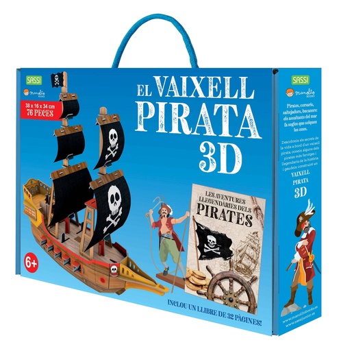 Puzzle 3d El Vaixell Pirata (cat)