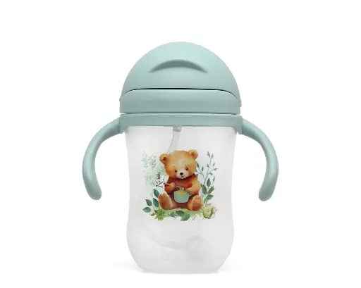Taza con pajita Oso Sage Step 3 - Kiokids