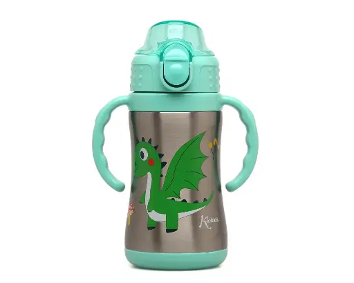 Botella termica con asas Kiokids - Dragón