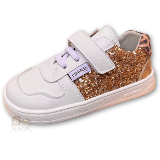 Zapatillas Piruflex Barefoot - Leopardo Brilli 215-2