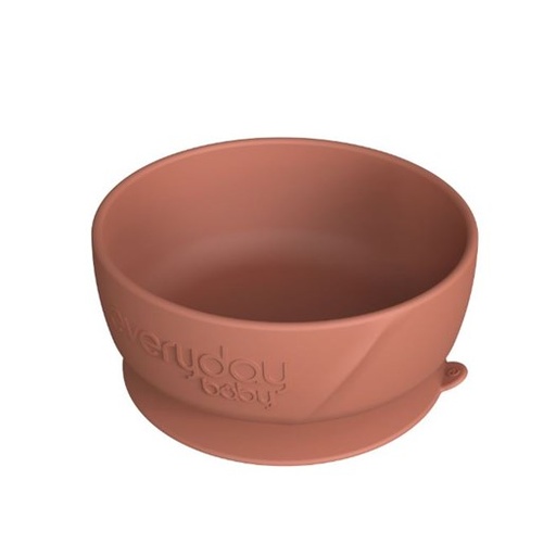 Bol con ventosa - Everyday Baby - Nature Red