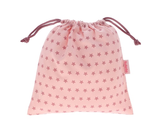 Bolsa de merienda - Estrellas Rosa