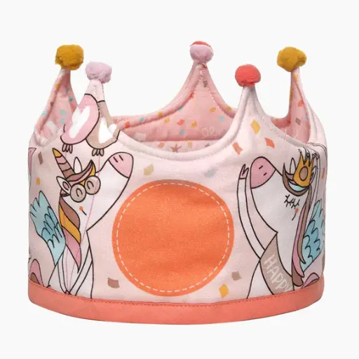 Corona de cumpleaños - Personajes Unicornio