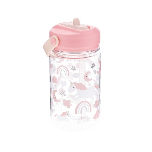 BOTELLA TRITÁN 350ML ADAPTADOR INFANTIL CON PAJITA - FANTASY 