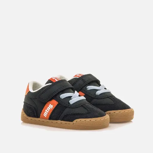 Zapatillas Mustang respetuosas - Marino/Naranja