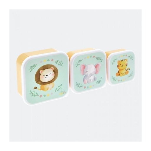 Set Cajas Almuerzo Animales - Aurea Kids