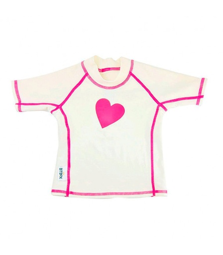 CAMISETA BTBOX UPF 50+ M/C CORAZONES